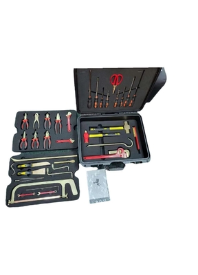 36 - Junte las piezas del equipo de herramienta no magnético/no que chispea las herramientas con el caso rugoso del deber
