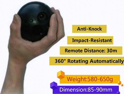 La rotación apresura 4 la bola Nir Leds del equipo de la vigilancia del vídeo de Circles/M 30m