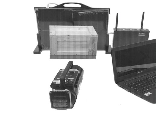 Sistema de inspección portátil de la radiografía del Eod del silicio amorfo con el tipo del detector de Tft