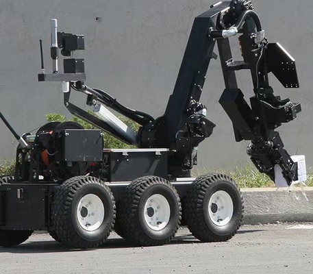 El robot teledirigido del Eod de la observación avanza seguridad y capacidad