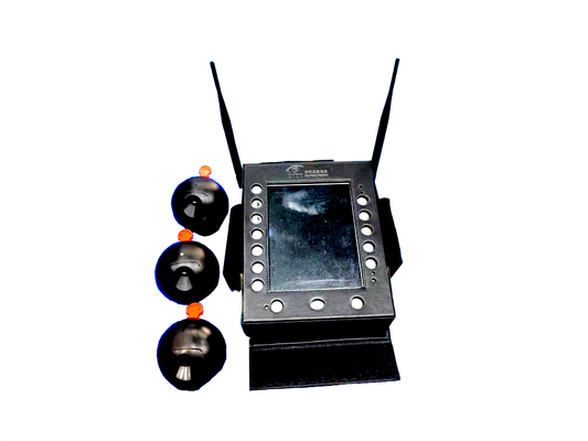Búsqueda y monitor de la bola de la vigilancia del campo del ángulo 52° en el ambiente oscuro