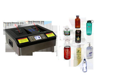 Detector líquido peligroso del equipo de la exhibición forense segura del LCD para la tarifa baja de la falsa alarma del control de seguridad