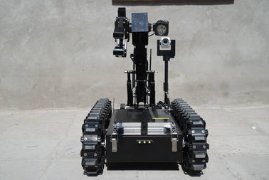 Ayudas discretas inalámbricas/atadas con alambre del robot del Eod mover bombas peligrosas con el brazo mecánico